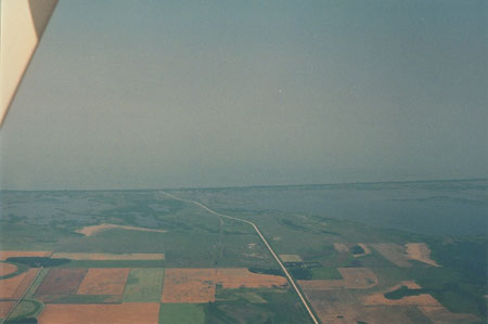 19. Lake Manitoba, Blueout with smoke - Horizon Mid Strut