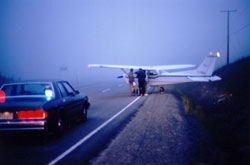 25. Cessna 172, Hope-Princeton Highway - The Ultimate VFR - Off Airport Landing
