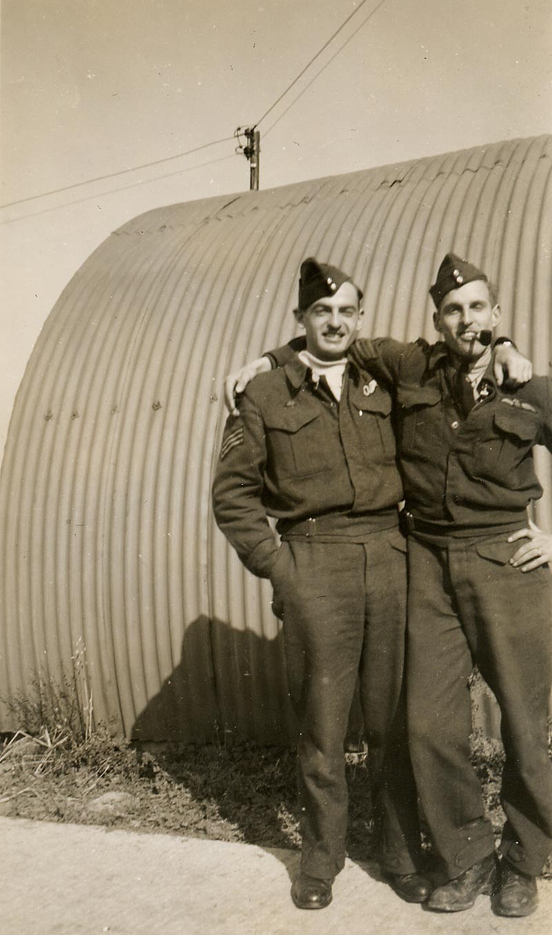 2. Kelstern - 1944. Frank Magee (left), Jack Owen